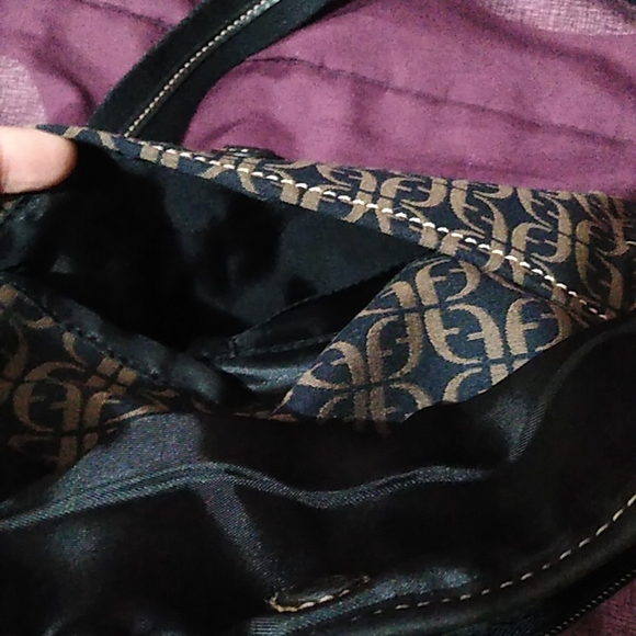 Fossil Black and Brown purse - Picture 5 of 10